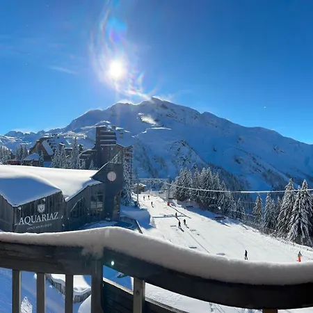 Deux Pieces Chaleureux Vue Imprenable Datcha Au Pied Des Pistes Avoriaz